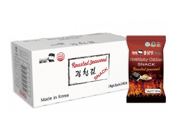 Seaweed Snack (Hot & Spicy Chicken Flavor)